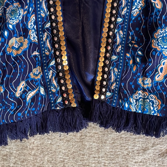 Kimono style jacket made in India size M - Picture 7 of 10